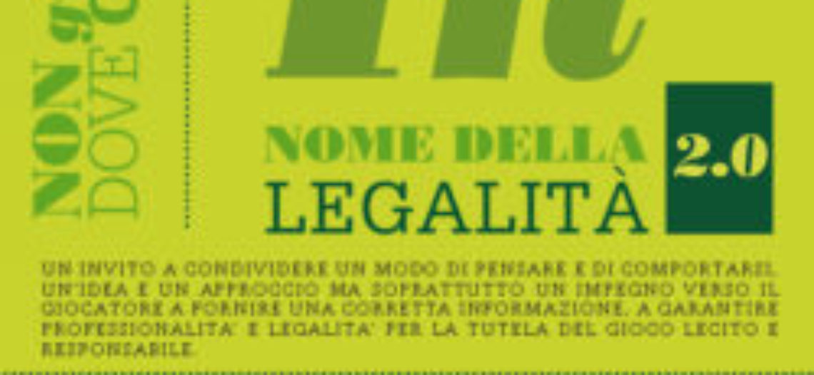 In nome della Legalità 2.0