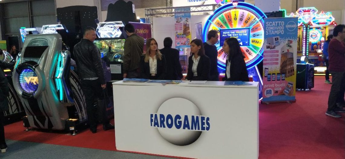 Faro Games ritorna a Rimini con novità e sorprese per questa edizione di Rimini Amusement show.