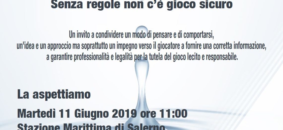 In nome della Legalità –  Senza regole non c’è gioco sicuro