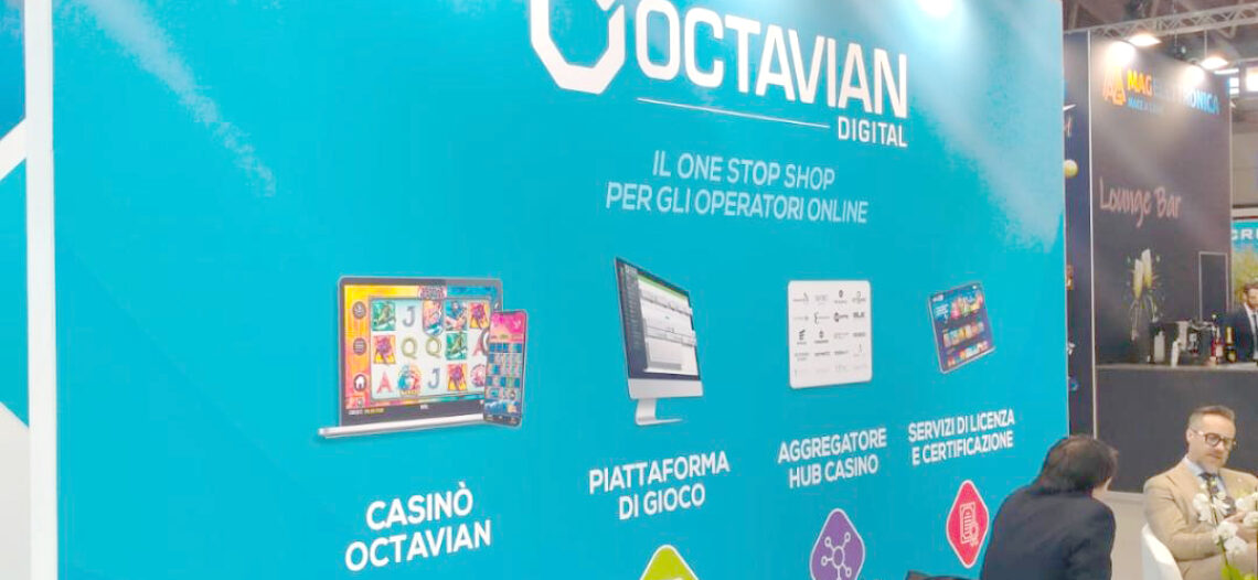 Octavian Gaming con le sue novità a Enada Rimini padiglione C1 stand 169